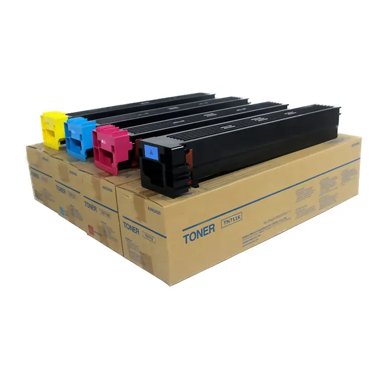 Fabriek Goedkope Prijs Hoge Kwaliteit Compatibel Toner Konica Minolta Bizhub C654 C754 TN711 TN-711 Inkt Cartridge