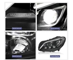 Pour Cls W218 Phare LED 2015 2016 2017 2018 Feux de voiture matriciels haut de gamme 550 350 400 500 A2188203959 A2188204059 - Product Image 2