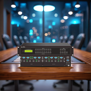 HUAIN Controller per Sistema di Conferenza con Matrice Mista HD a 8 Ingressi e 8 Uscite, Gestione Senza Interruzioni di Segnali Arbitrari - Product Image 2