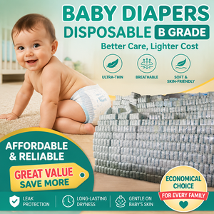 Pañales Desechables para Bebé a Bajo Precio, Grado <span class=keywords><strong>B</strong></span>, Pañales Suaves de Primera Calidad al por Mayor, OEM - Product Image 2