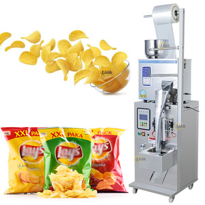 TOP Ranking Packaging Machine Factory Tomato Chips Banana Chips Packing Machine 1-500g 10-30bags/mins With Fast Shipping - Product Image 1
