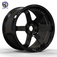 Rueda de Aleación de Aluminio de 15 16 17 18 19 20 Pulgadas 4x100 4x114.3 5x100 5x108 5X112 5x120 5x114.3 Llanta para Coche GT