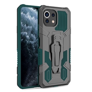 Funda Protectora Antihuellas Mate Resistente con Soporte para Teléfono Celular iPhone Air 12 13 14 15 16 17 Pro Max, a Prueba de Golpes - Product Image 3