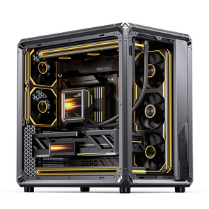 Boîtier PC Gamer <span class=keywords><strong>ATX</strong></span> Starry Chen Mid-Tower avec Verre Incurvé, Compatible BTF MB/Dual 360 AIO/Alimentation <span class=keywords><strong>ATX</strong></span>/GPU Série 40, Un PC - Product Image 4