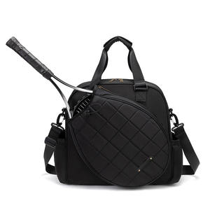 Men's Women's <b>Large</b> Capacity Adult Crossbody Handbag with Foldable Shoulder Made Durable Polyester Tennis Racket Bag - Product Image 3