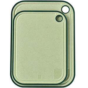 เขียงพลา<span class=keywords><strong>ส</strong></span>ติกสำหรับครัว ชุดเขียงขนาดใหญ่พร้อมที่<span class=keywords><strong>บด</strong></span>กระเทียม ใช้กับเครื่องล้างจานได้ พร้อมร่องสำหรับน้ำ - Product Image 1