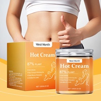 Crema Reductora de Grasa para el Abdomen, Tratamiento Anticelulítico, Crema para Sudar con Extractos Naturales, Pérdida de Peso y Nutrición de la Piel
