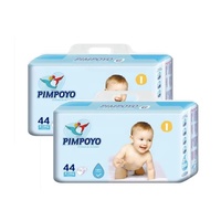 Pañales Desechables de Algodón de Alta Calidad para Bebés, Prevención de Fugas 3D, Suaves, Transpirables, Absorbentes, con Cinta Mágica Certificada, Coloridos