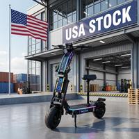 Disponible aux États-Unis, livraison en 5 à 7 jours, trottinette électrique haute performance 55-75 MPH, 72V, double moteur, 10000W, déverrouillage NFC