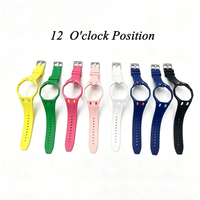 FORWELLENY 1PC MOQ Silicone Sport Watch Band 20mm All-in-One Integrated Strap for AP Royal Pop 12 O'Clock Sport Loop US Stock