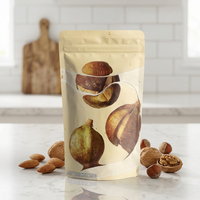 Sachet d'emballage alimentaire OEM 1 kg personnalisé avec fermeture éclair, résistant à l'humidité, de qualité alimentaire, pour aliments pour animaux, aliments pour bébés, salades, gelées, chewing-gums, pommes de terre