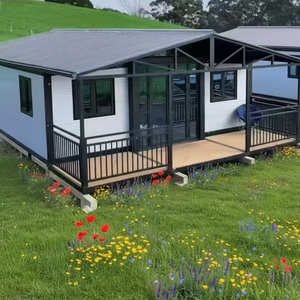 Vente directe : <span class=keywords><strong>Maison</strong></span> conteneur de 40 pieds, bureau double largeur, robuste, isolation standard australienne, extensible - Product Image 1