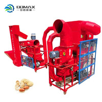 Machine à décortiquer les arachides à prix abordable avec ventilateur et tambour d'alimentation 380V 50Hz