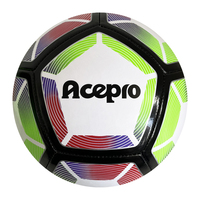 Ballons de football de haute qualité cousus à la machine, taille 5, gonflables, pour l'entraînement des clubs, l'école, les exercices sportifs