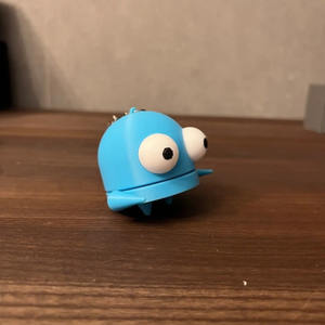 Portachiavi Robot 3D Stampato Smontabile con Braccio Assemblabile, Occhi Grandi, Design Carino, Leggero ed Ecologico - Product Image 4