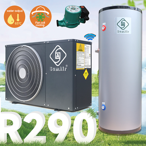 TOP COP R290 70D A ++ ErP DHW Bomba térmica de aire a calentador 8kw10 Refrigerado por aire Híbrido Intercambiador de calor solar Bobina Cilindro Tanque <span class=keywords><strong>Gayser</strong></span> - Product Image 2