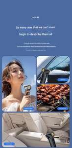 เครื่องเป่าลมแรงแบบเทอร์โบขนาดเล็ก รุ่นพกพา กำลังแรง 26x13x12 นิ้ว - Product Image 6