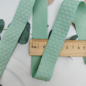 Cinta Elástica Tejida Personalizada de 25mm, Banda Elástica Suave de Alta Elasticidad para Cintura, Cinta Elástica para Coser, Ancho Personalizado OEM, Venta Directa de Fábrica, Tejida - Product Image 4