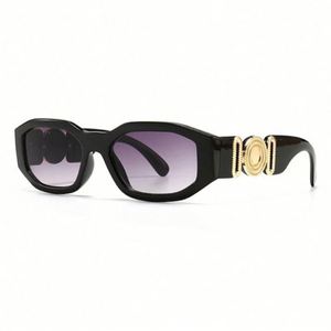 Gafas de Sol Cuadradas Poligonales Rojas y Naranjas con Marco Pequeño y Protección UV400, Diseño Vintage de Moda con Logotipo Personalizado, Gran Venta 2021 - Product Image 5