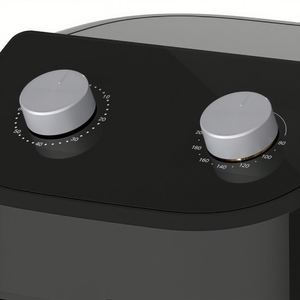 Nueva Freidora de Aire Eléctrica 2026 de 5.9L con Pantalla LCD, Diseño Cuadrado, Revestimiento Antiadherente, Temperatura Ajustable de 80-200°C para Uso en Garaje - Product Image 3