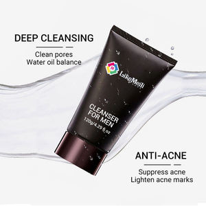 Produits de soins de la peau pour hommes Oem Aminio Acid Oil Control Hydratant Organic Natural Facial Cleanser Best Men Face Wash - Product Image 5