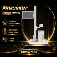 Nouveau Marqueur Laser Fibre 20W-60W Précision 0,01 mm Graveur CE FDA Garantie 1,5 An pour Ligne d'Assemblage de Matériel Métallique JCZ DXF AI