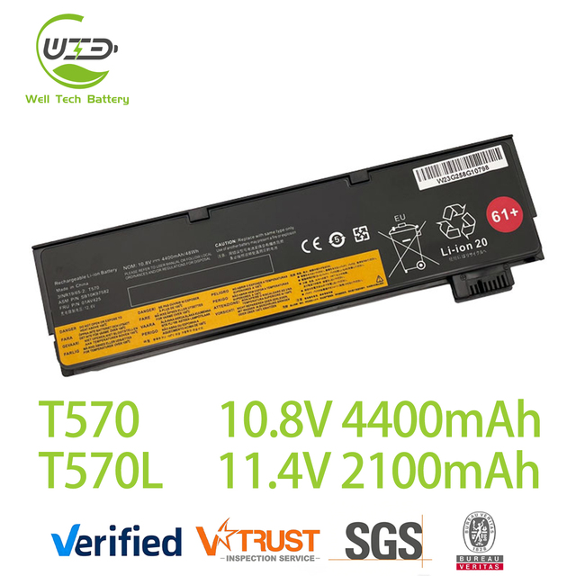 Best Quality Laptop Battery 01AV422 01AV423 01AV428 SB10K97579 for Lenovo ThinkPad T470 T480 T570 A285 A475 A485 61+ Series