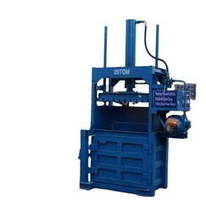 Easy to Operate 20T Small <strong>Baling</strong> <strong>Machine</strong> for All Kinds of Textile Fibers and Used Clothing Into Bales <strong>Baling</strong> <strong>Machine</strong> - Product Image 1