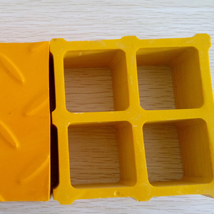 ทางเดินตะแกรงไฟเบอร์กลาส FRP ความแข็งแรงสูง แพลตฟอร์มตะแกรงไฟเบอร์กลาส - Product Image 2