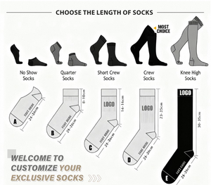 Fabricante <span class=keywords><strong>de</strong></span> Calcetines Personalizados, Diseño <span class=keywords><strong>de</strong></span> Letras Otoñales, Calcetines Deportivos <span class=keywords><strong>de</strong></span> Lujo con Logotipo OEM, Calcetines Deportivos <span class=keywords><strong>de</strong></span> <span class=keywords><strong>Compresión</strong></span> para Hombre, Algodón, MOQ 40 Pares - Product Image 4