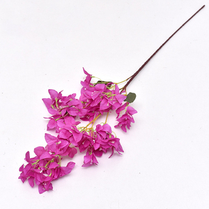 Fleurs artificielles de haute qualité en gros, bougainvilliers, nouveau design pour la décoration d'événements, décoration de mariage - Product Image 5