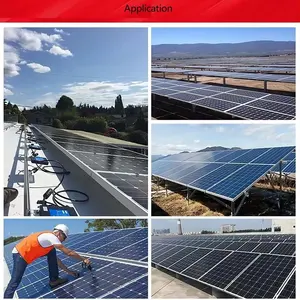 182 mono 550 watt vertikales schwarzes solarpanel für zuhause mono photovoltaik panneau solair pour maison preis rabatt