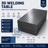 Table de soudage flexible 3D nitrurée, station de soudage, fixation modulaire, plateforme de soudage pour la fabrication métallique