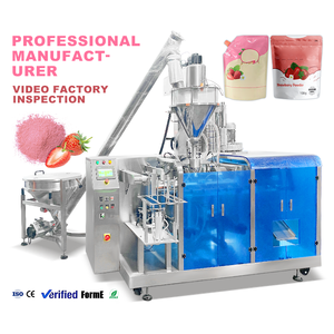 Máquina Automática de Llenado de Polvo de Fresa de Accionamiento Eléctrico de Fabricantes Chinos, Máquinas de Empaquetado de Acero Inoxidable de Alta Precisión - Product Image 1