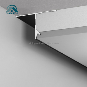 Vincere la striscia del bordo del <span class=keywords><strong>soffitto</strong></span> sospeso doppia linea d'ombra ad angolo singolo gesso in alluminio <span class=keywords><strong>cartongesso</strong></span> rivestimento di finitura del <span class=keywords><strong>soffitto</strong></span> - Product Image 4