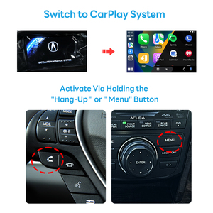 Kit de rétrofit CarPlay sans fil et Android Auto spécial pour Acura à écran unique ILX RDX ZDX TL MDX <span class=keywords><strong>avec</strong></span> écran de 5 pouces - Product Image 4