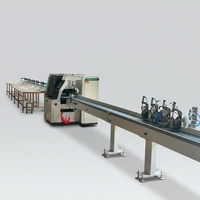 Machine de détection des défauts du bois à grande vitesse 120 m/min, optimisant la stratégie de tri, station d'inspection visuelle par IA