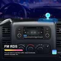 Podofo 5 ''autoradio GPS WIFI BT lien téléphonique FM RDS EQ écran partagé pour Jeep/Chrysler/Dodge stéréo Android unité principale
