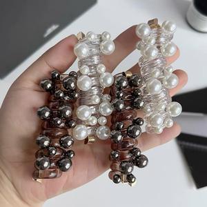 Mode femmes haute queue de cheval tressé cheveux accessoires français tresse bandeau Chic tressé lignes téléphoniques cheveux cravate pour les filles - Product Image 4