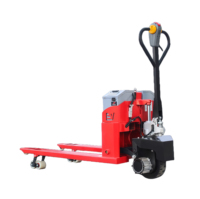 Chariot élévateur à fourche électrique 2 tonnes, petit mât hydraulique 48V, batterie au lithium entièrement électrique, pneu solide pour camion