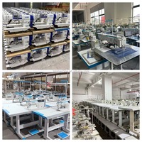 Machine à coudre industrielle à point noué à aiguille simple DDL-8700-7 d'occasion