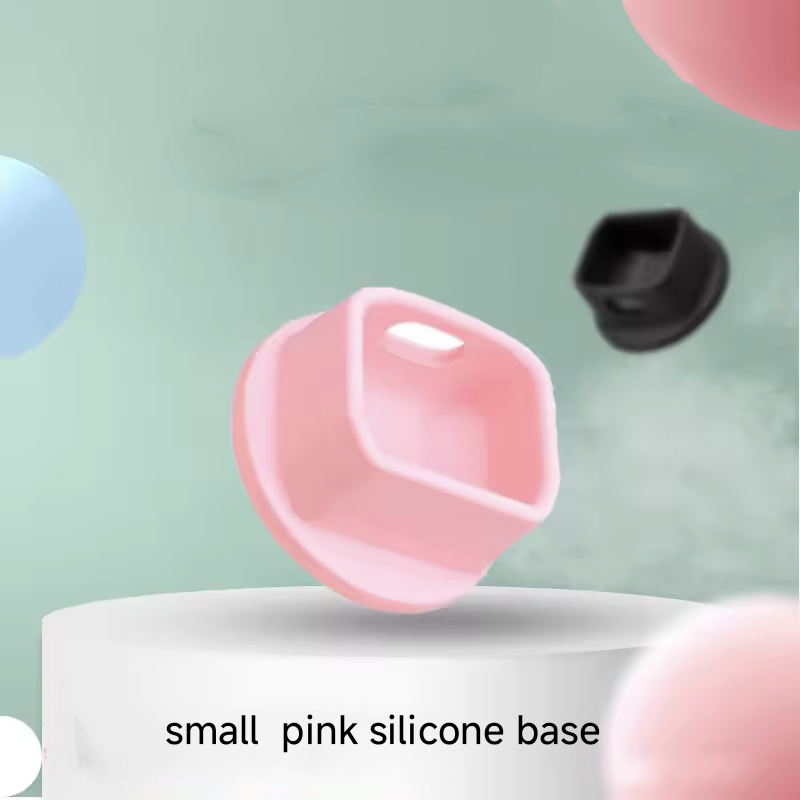 pequeña base de silicona rosa