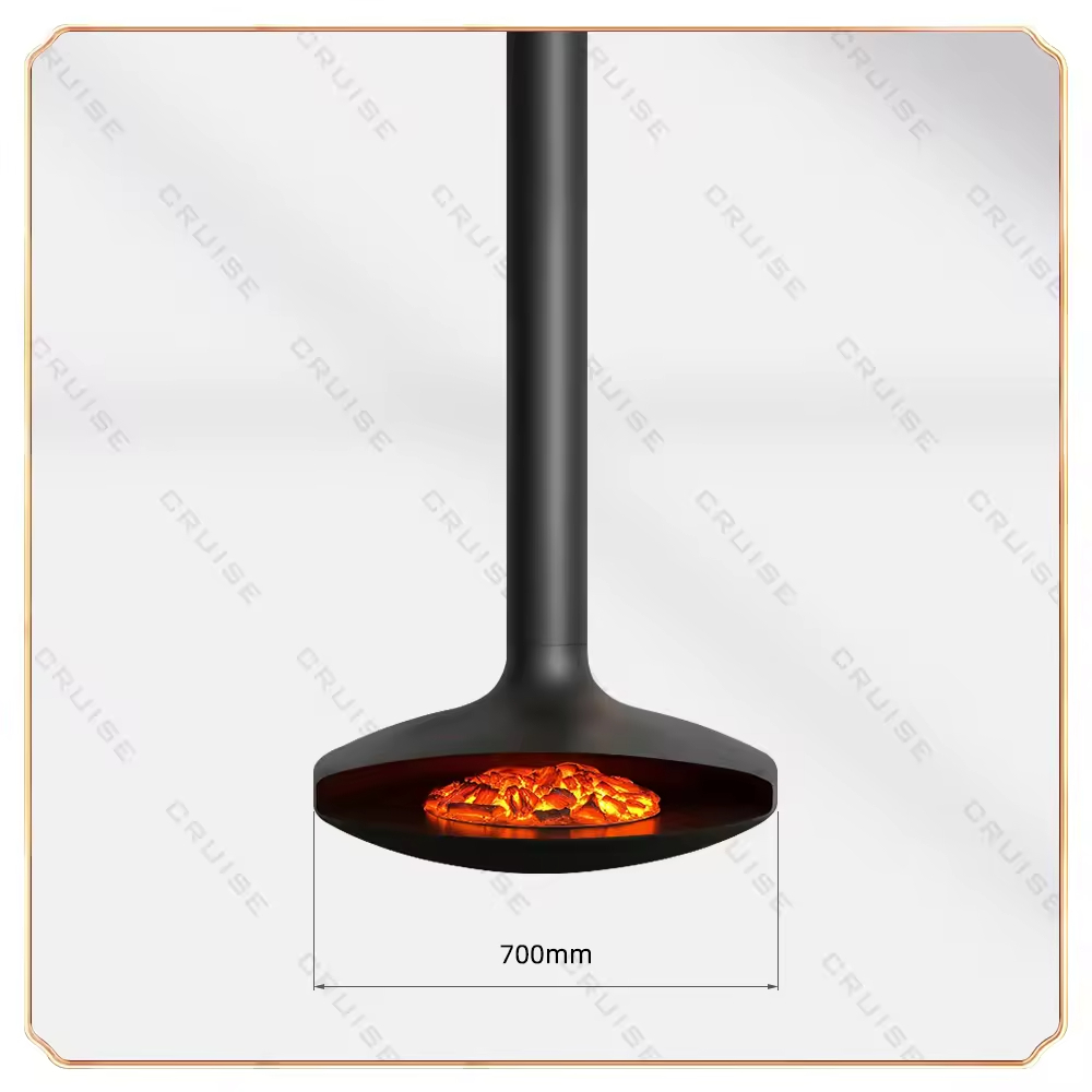 UFO-camino elettrico-700mm