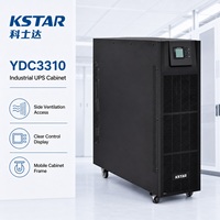 Kstar YDC3310 10KVA Tour d'alimentation sans interruption (UPS) avec fonction parallèle, mode de fonctionnement ECO, régulation intelligente de la vitesse du ventilateur, fonction de démarrage CC