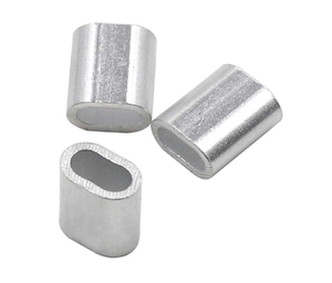 कारखाने प्रत्यक्ष स्टेनलेस स्टील एल्यूमीनियम आस्तीन तार तार रस्सी के लिए केबल थीमबल्स रिगिंग - Product Image 2