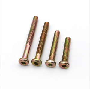 Acero zincado derecho 4,8 grado cabeza plana Allen Drive M6 * 30 hexágono interior JCB-B tornillo 1/4-20T pernos para muebles - Product Image 4