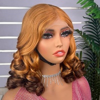Peluca de Cabello Humano de Alta Calidad, Sin Pegamento, con Rizos Sueltos y Voluminosos, SDD Super Double Drawn, 5*5, 300% de Densidad