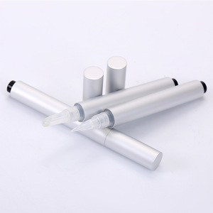 <b>Refillable</b> Aluminum <b>Pen</b> Tube 4Ml For Foundation Eyeliner Lip Gloss Concealer Cosmetic Packaging Reusable Cylinder Makeup Tool - Product Image 2