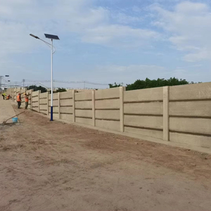 Tự động nhẹ hàng rào Bảng điều khiển bê tông tường xi măng hàng rào cột đúc sẵn bảng tường khuôn một năm bảo hành dễ dàng hoạt động - Product Image 2