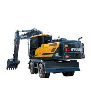 Excavatrice sur pneus Hyundai 220w-9 d'origine, 100% coréenne, d'occasion, excavatrice Hyundai Hy210 - Product Image 1